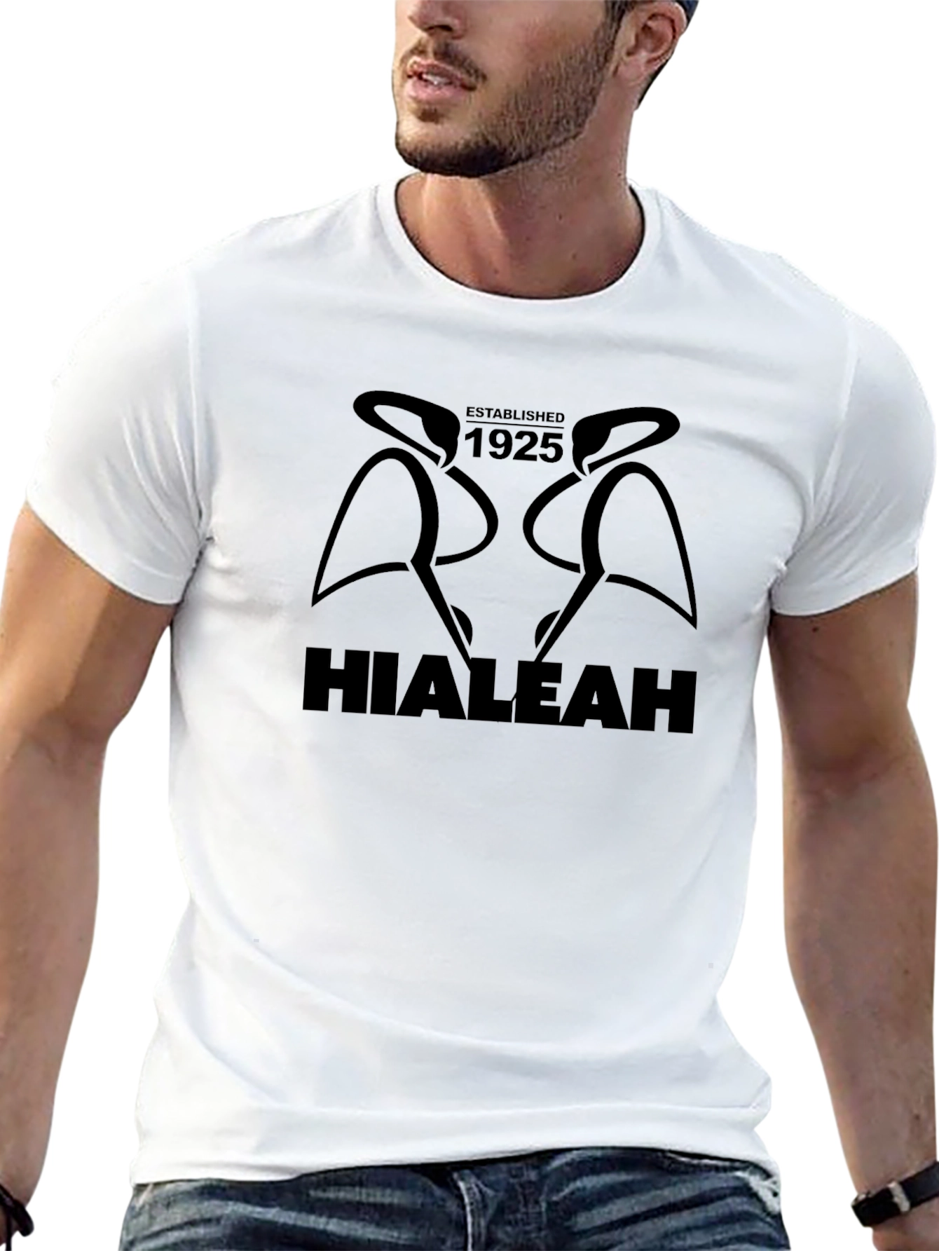 Hialeah Established 1925 Graphic T-Shirt