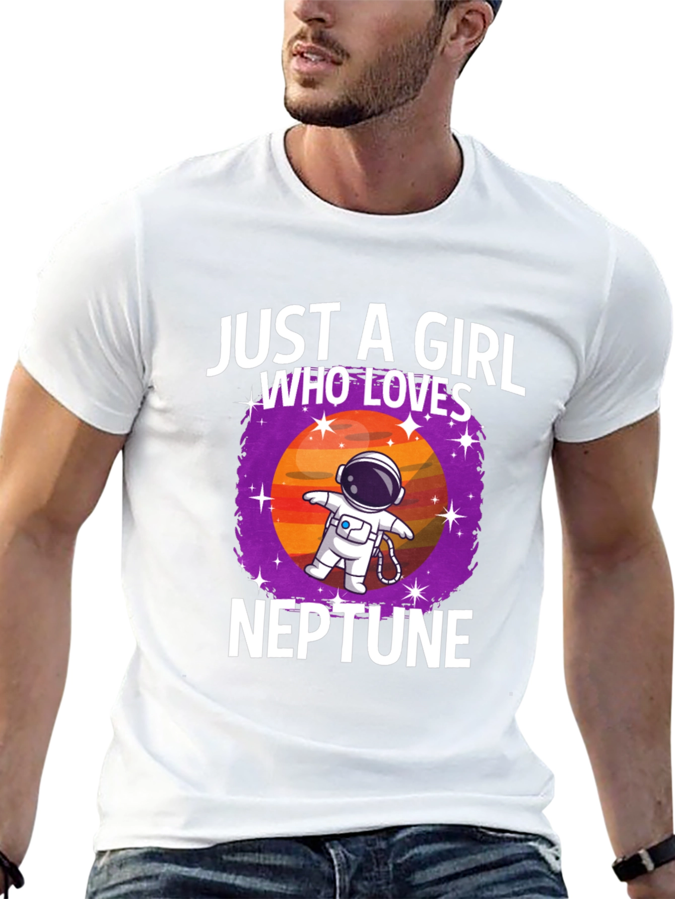 Just A Girl Who Loves Neptune T-Shirt