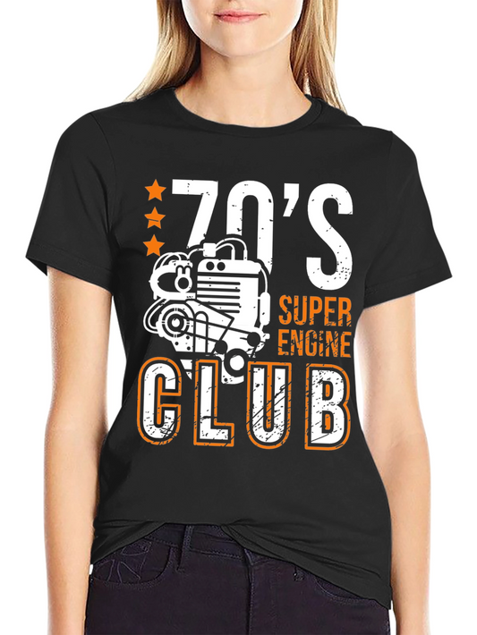 70s Super Engine Club T-Shirt