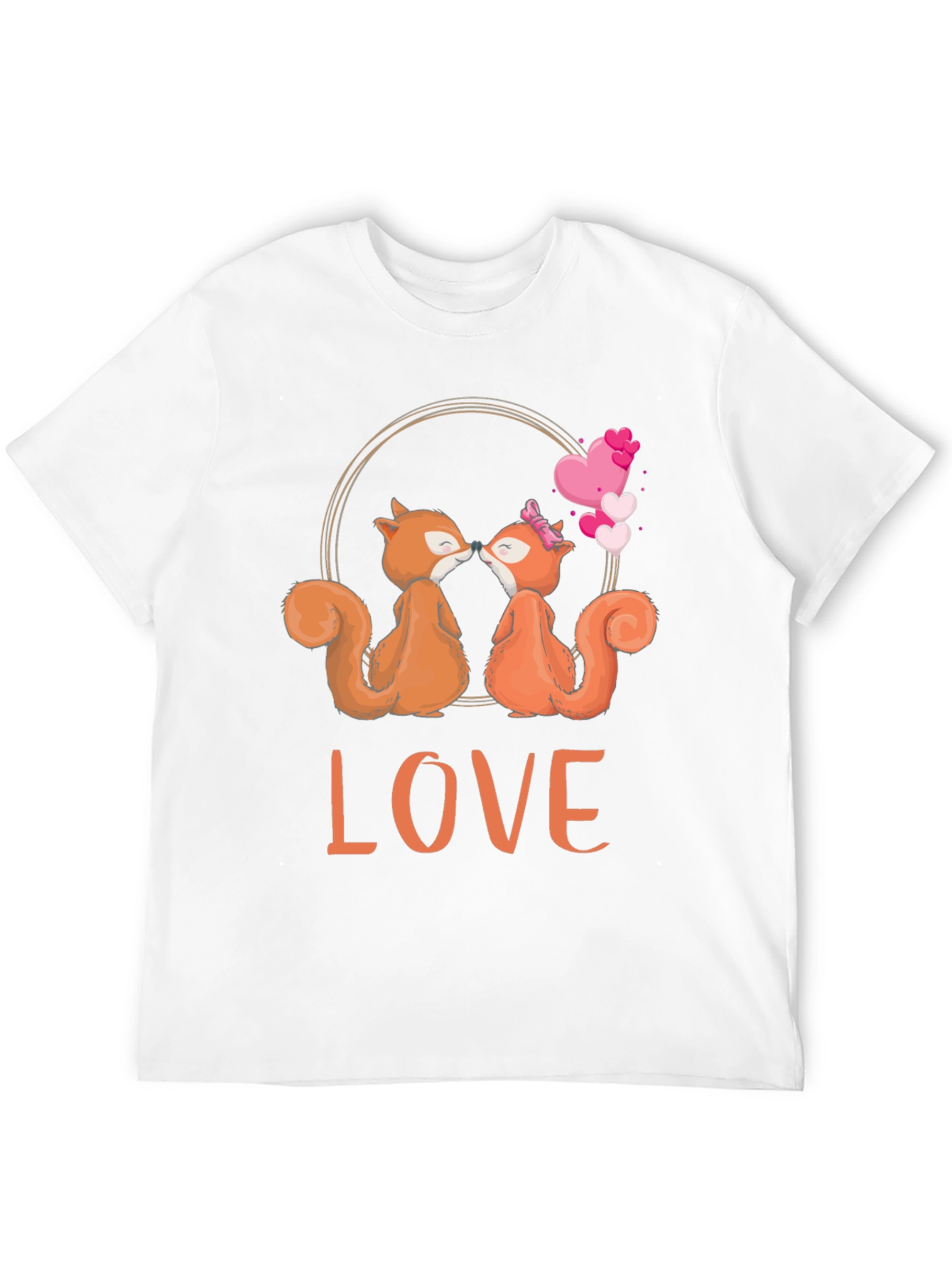 Love Squirrels Graphic T-Shirt