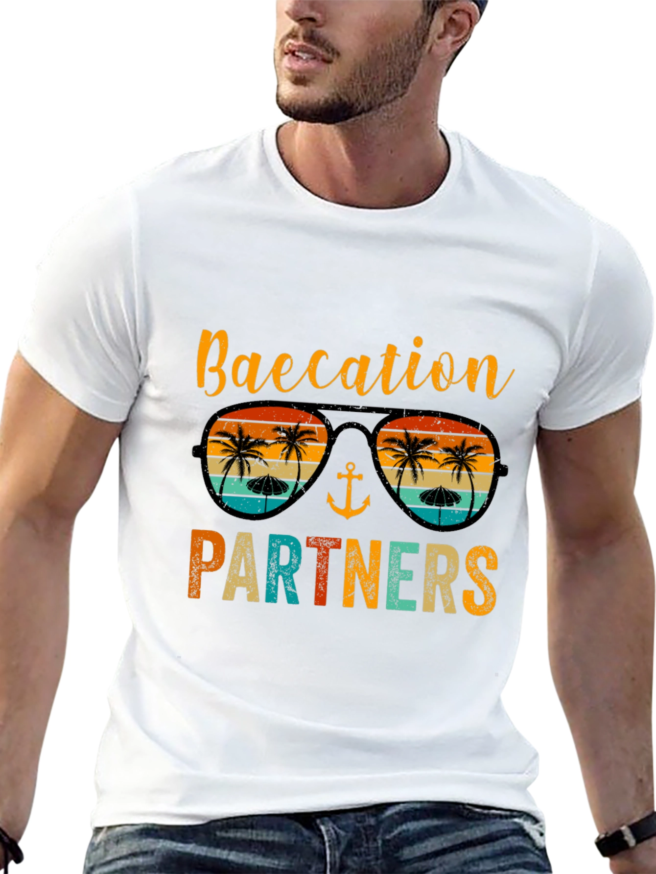 Vacation Partners Graphic Tee - Beach Trip Ready!