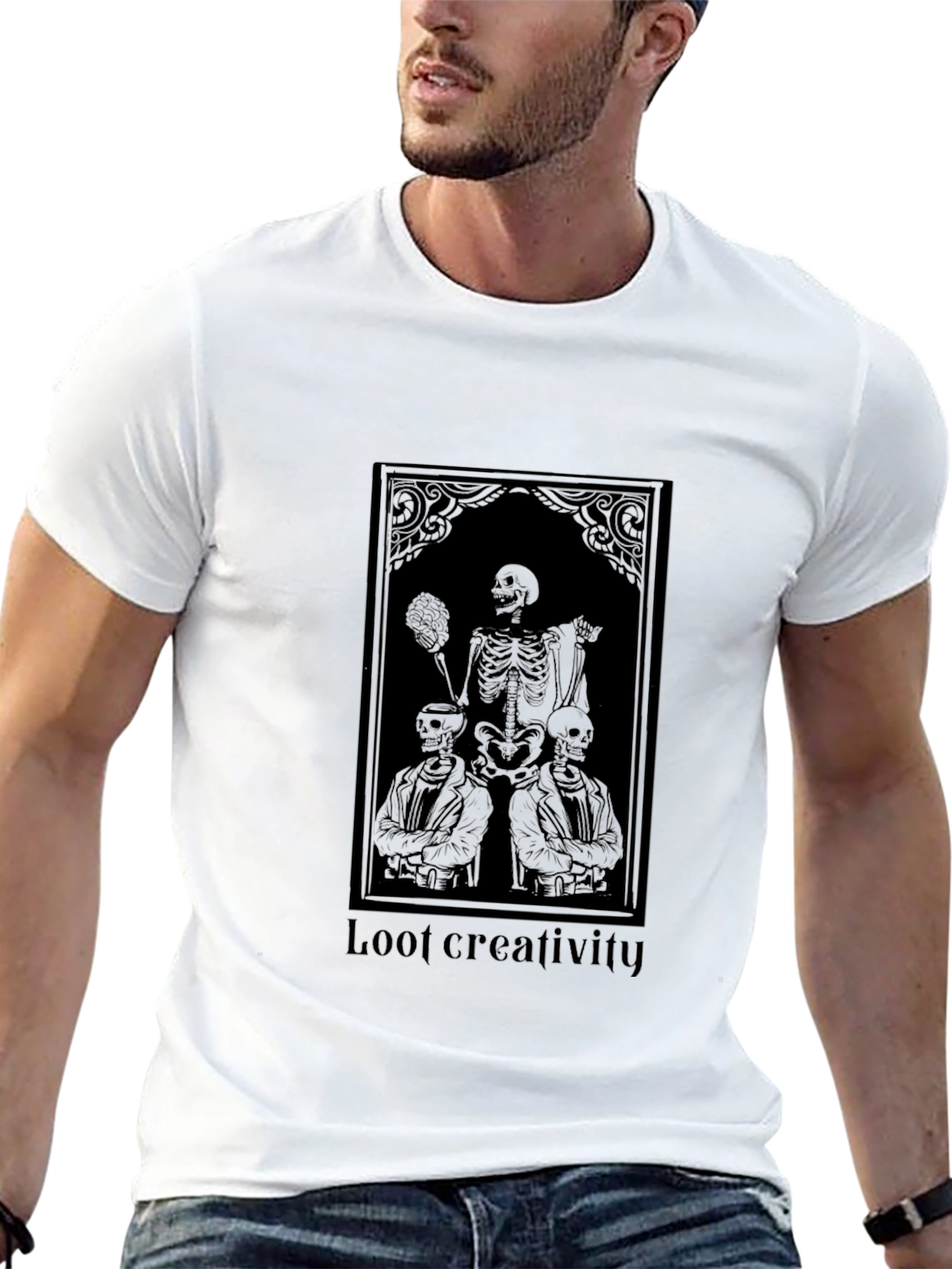 Dark Humor Graphic Tee - Loot Creativity
