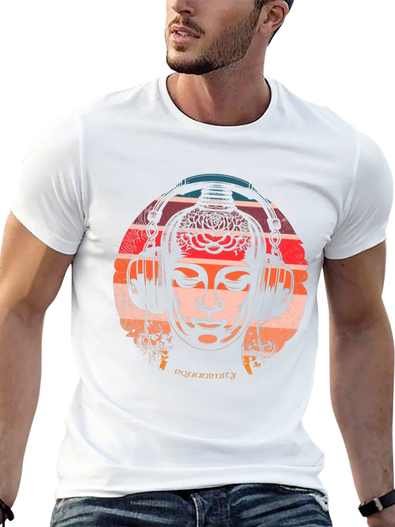 Equanimity Graphic Tee - Meditative Style