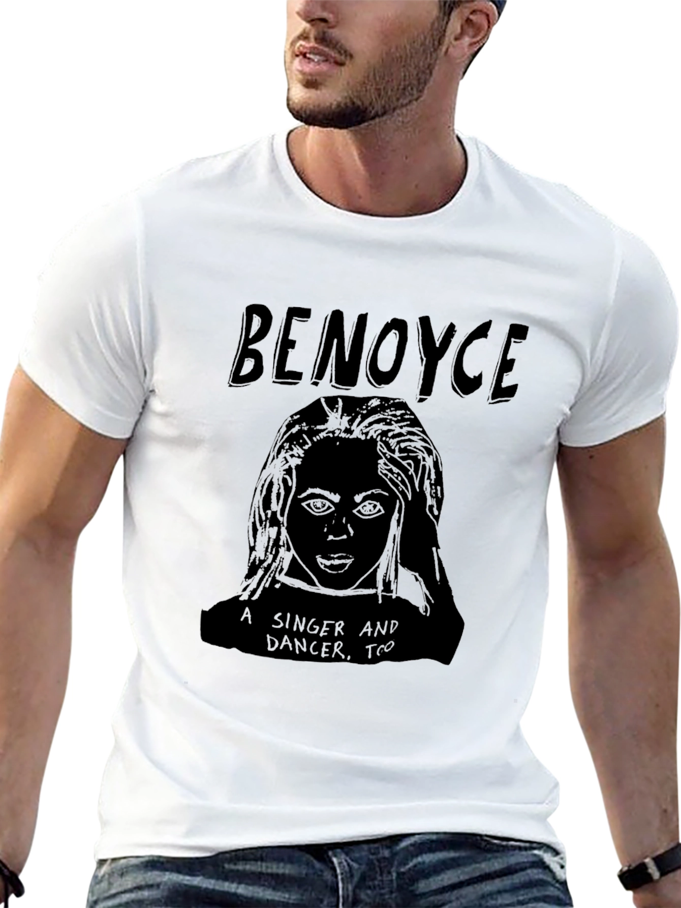 Beyonce Singer Dancer T-Shirt Black