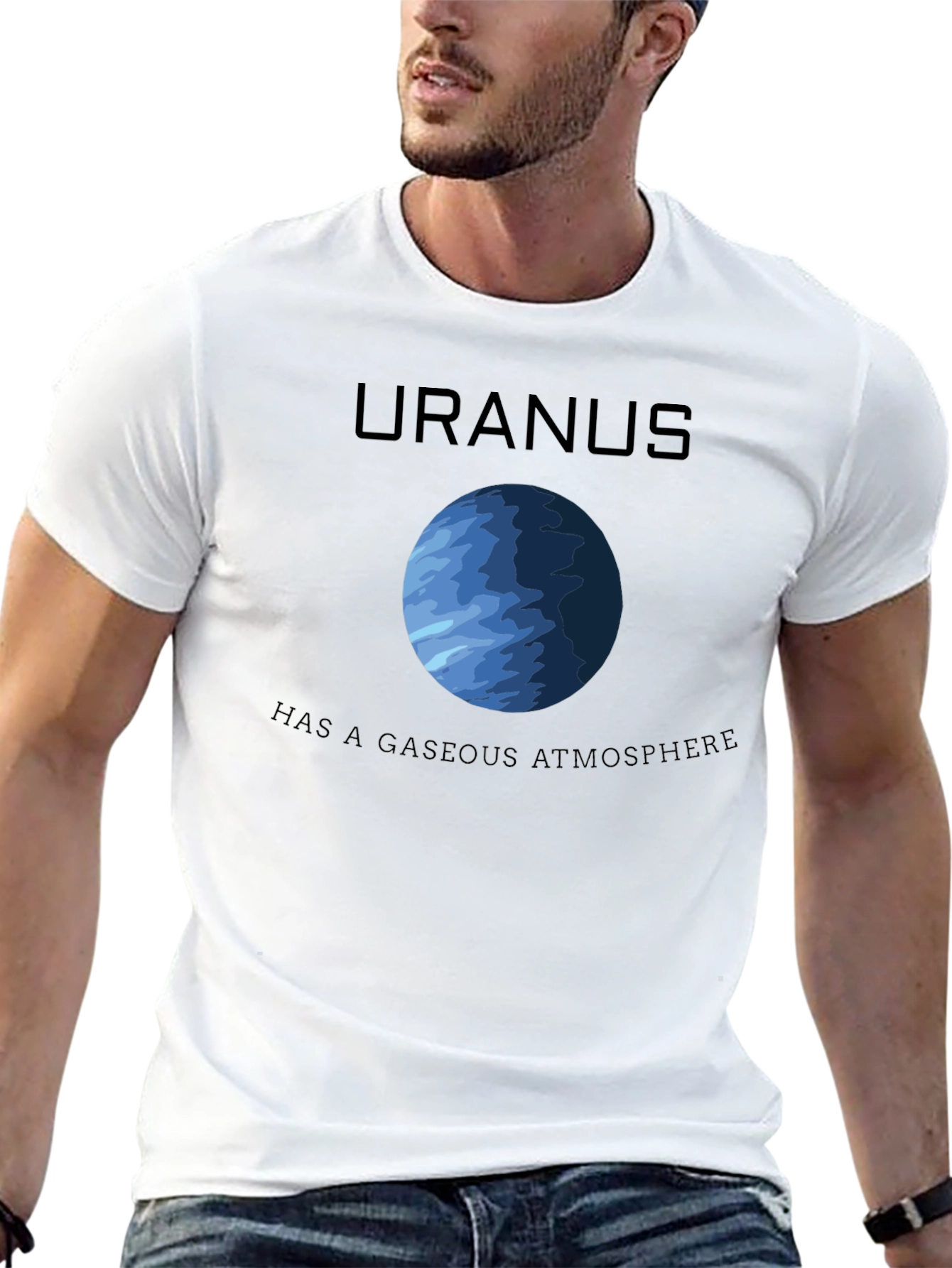 Uranus Gaseous Atmosphere Graphic Tee