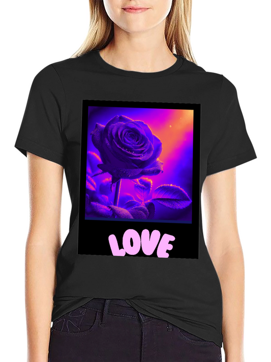 Rose Love Graphic T-Shirt