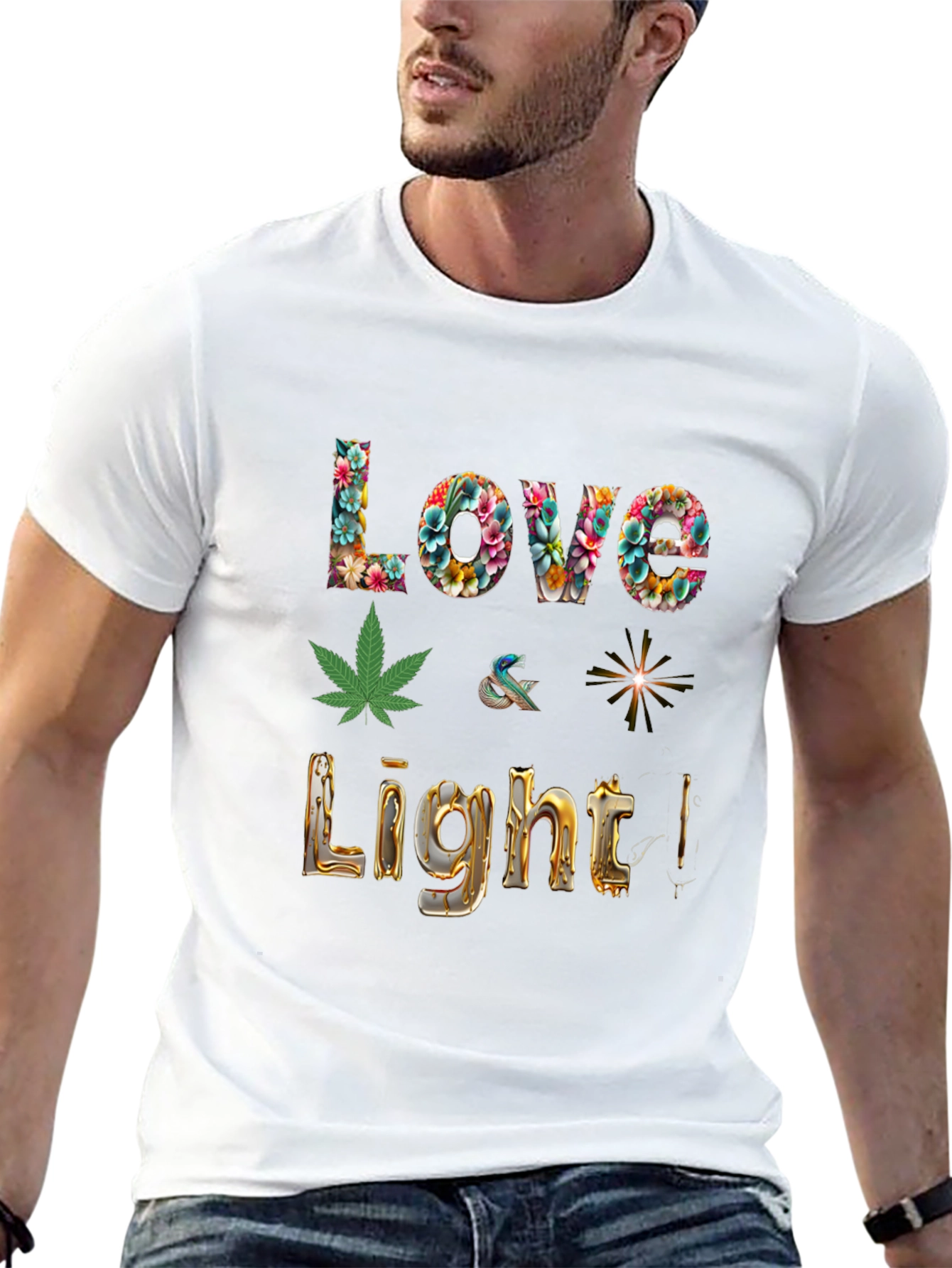 Love & Light Graphic T-Shirt