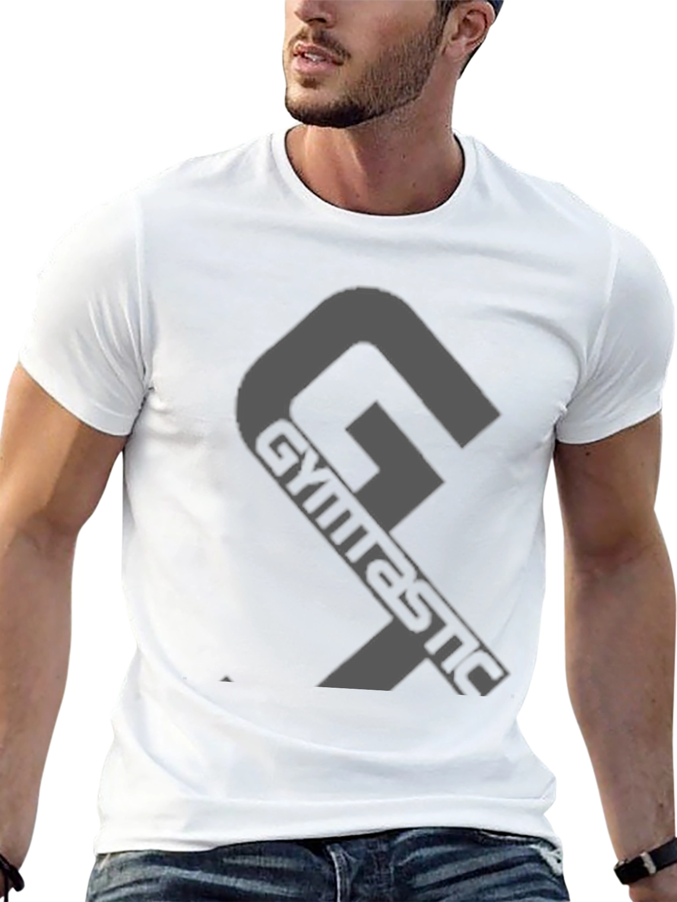 Gymnastic Logo T-Shirt - Classic Black Tee