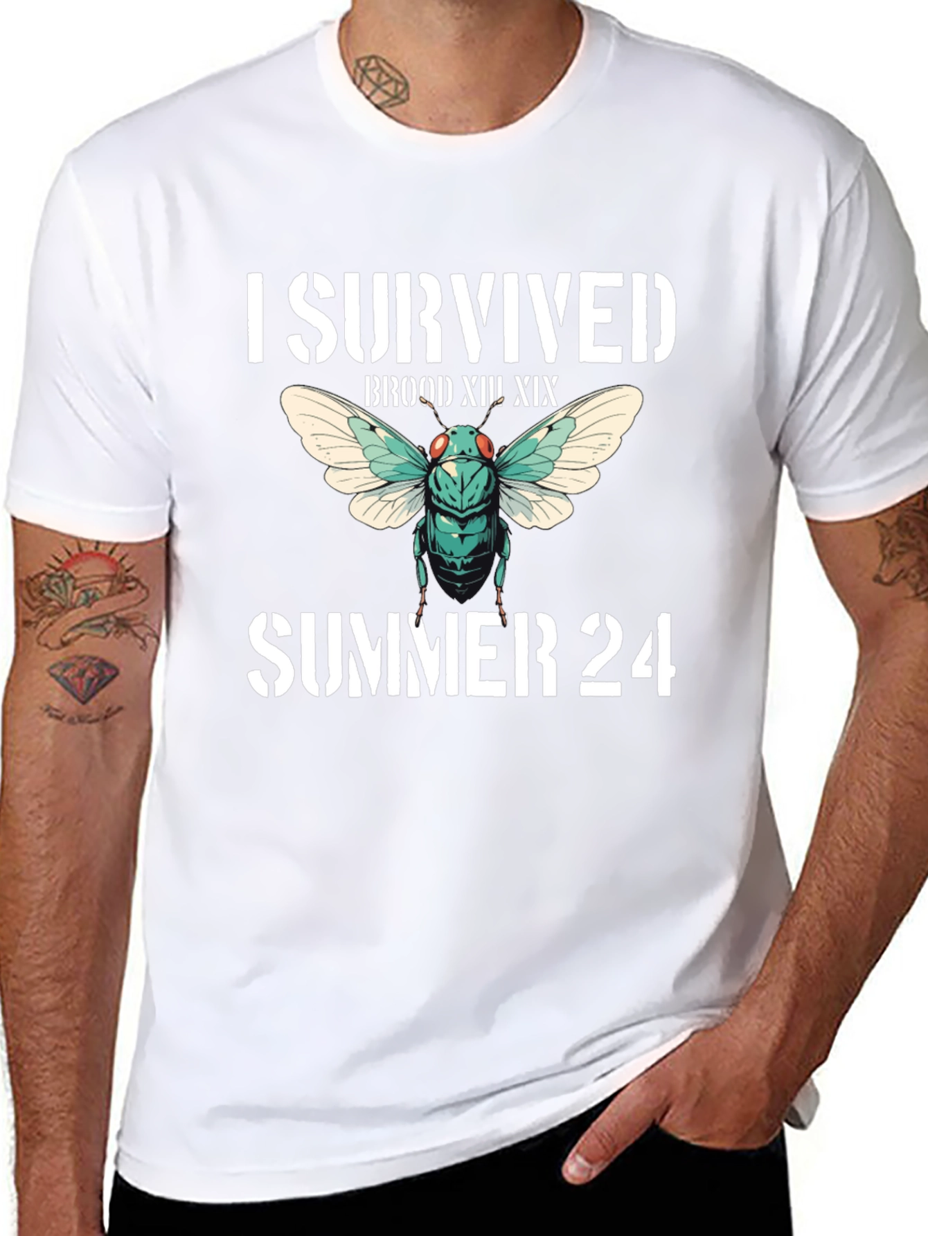 I Survived Brood XIII XIX Summer 24 T-Shirt