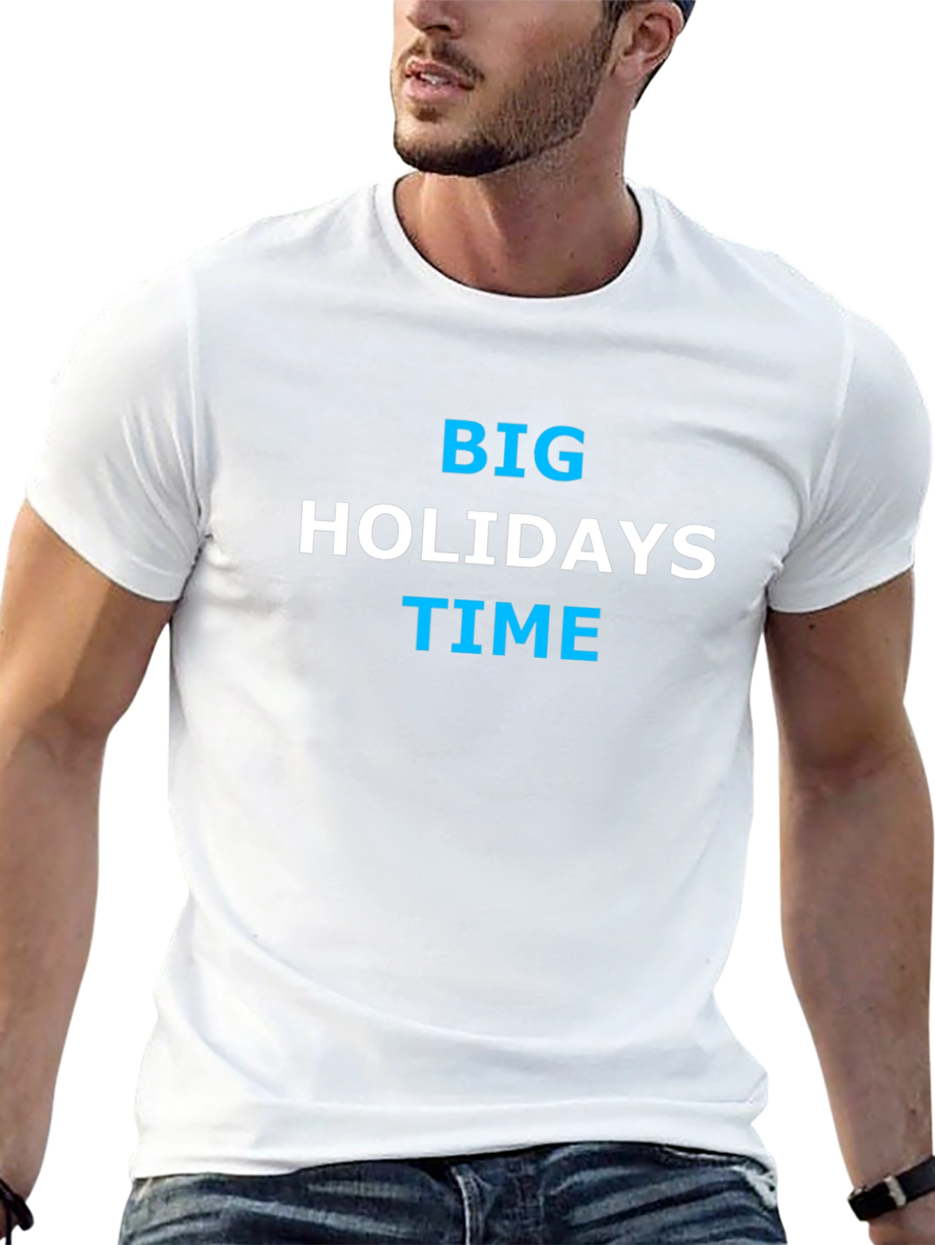 Big Holidays Time Graphic T-Shirt