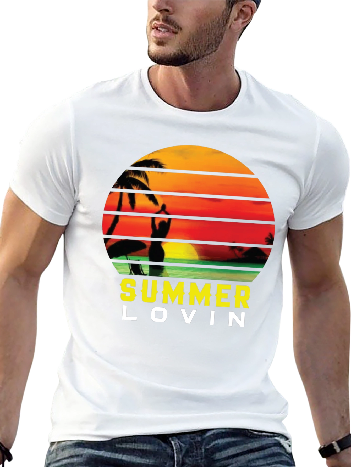 Summer Lovin Graphic Print Tee