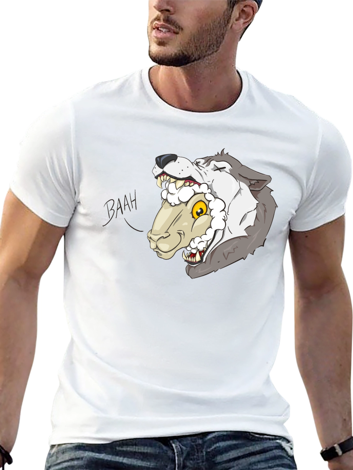 Wolf in Sheeps Clothing Graphic Tee