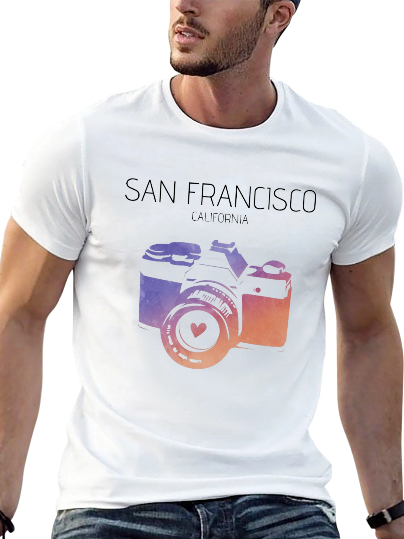San Francisco Camera Graphic Tee