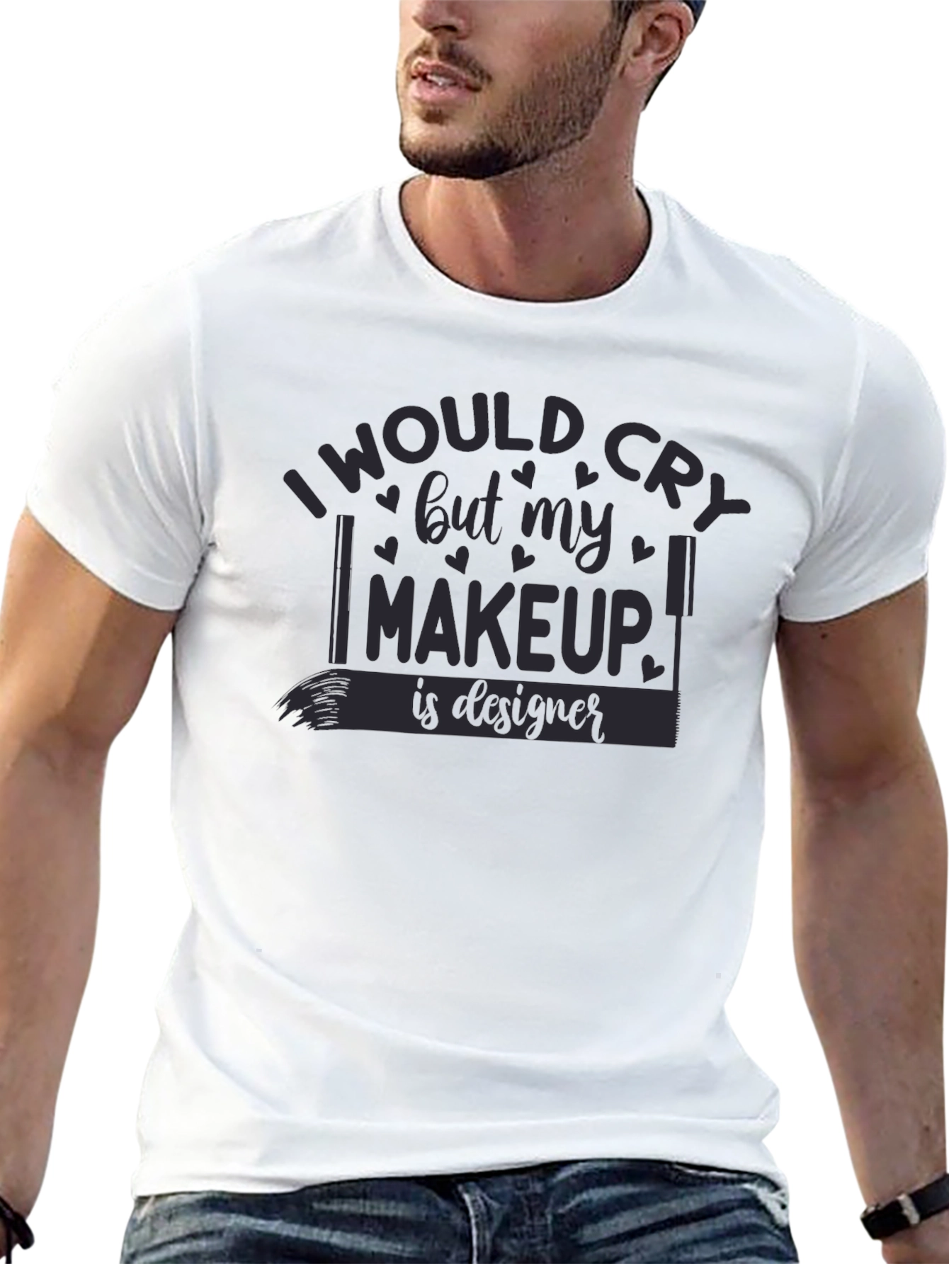 Makeup Lover T-Shirt: Designer Makeup Graphic Tee