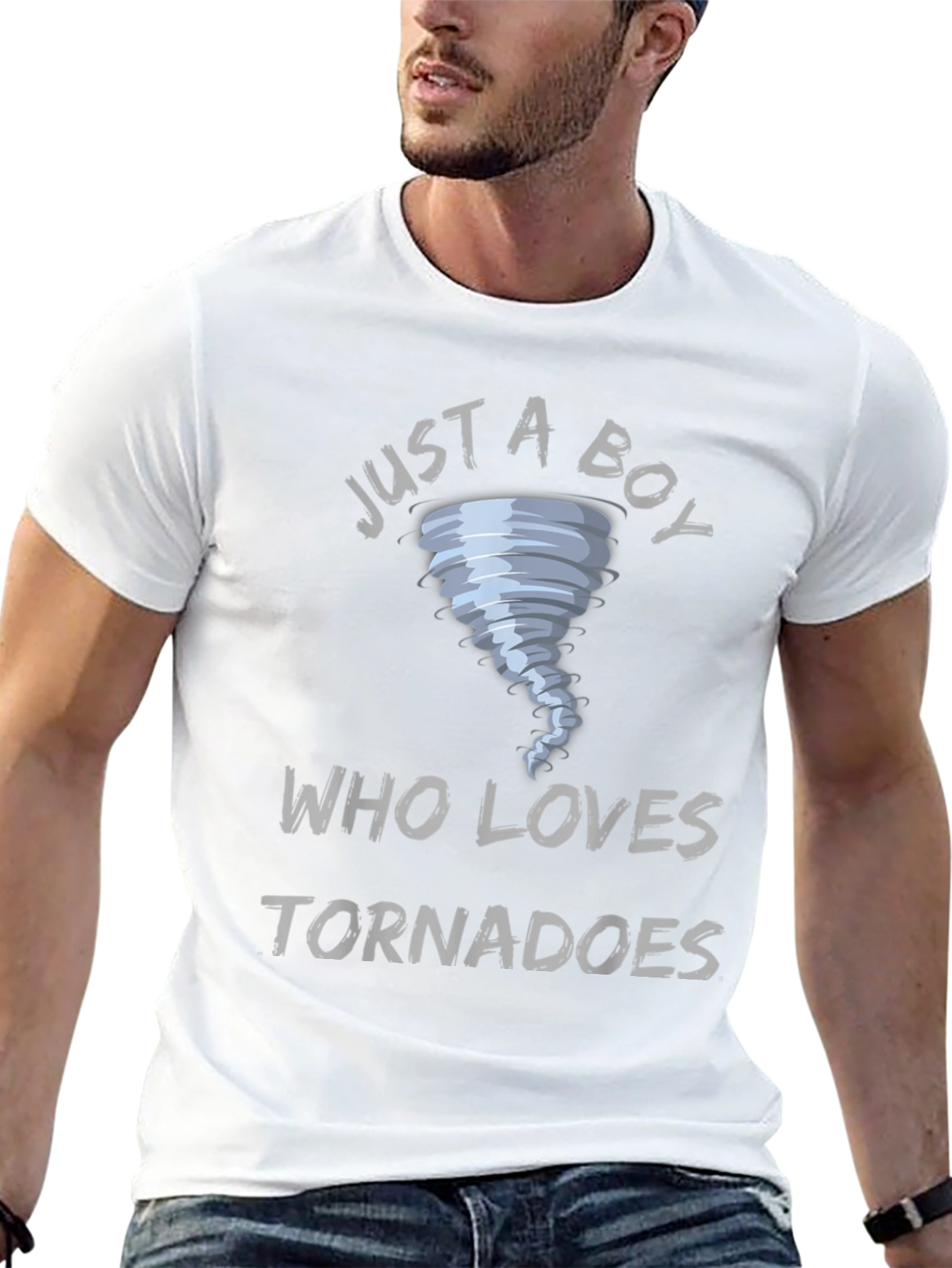Just a Boy Who Loves Tornadoes T-Shirt