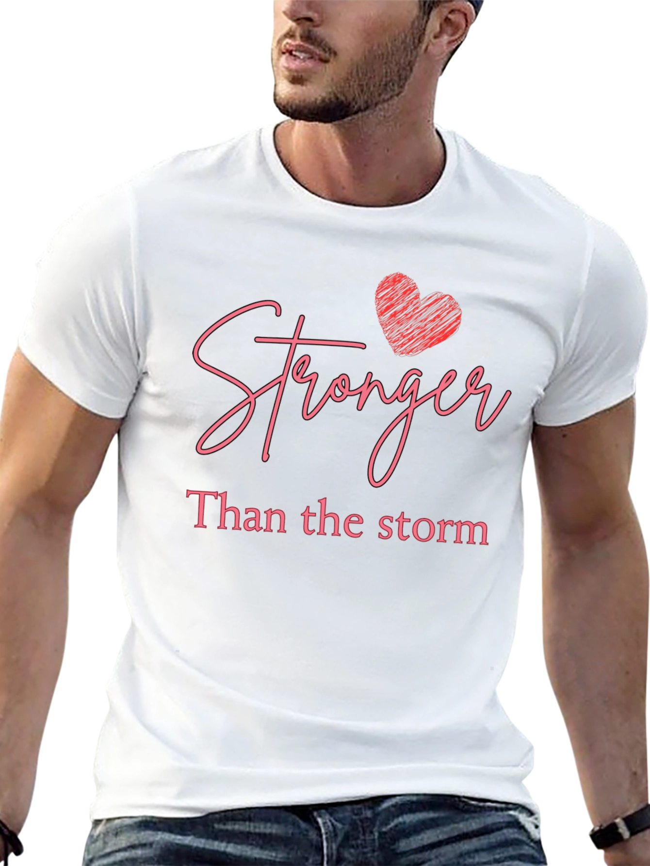 Stronger Than The Storm Graphic Tee