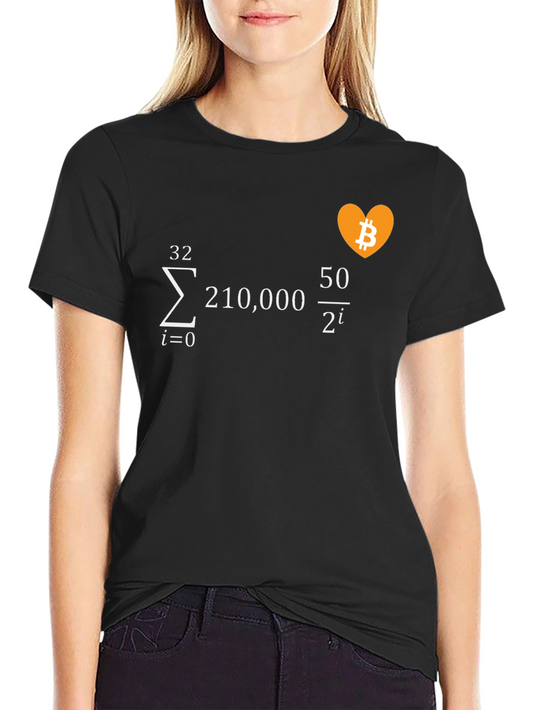 Bitcoin Summation Equation T-Shirt