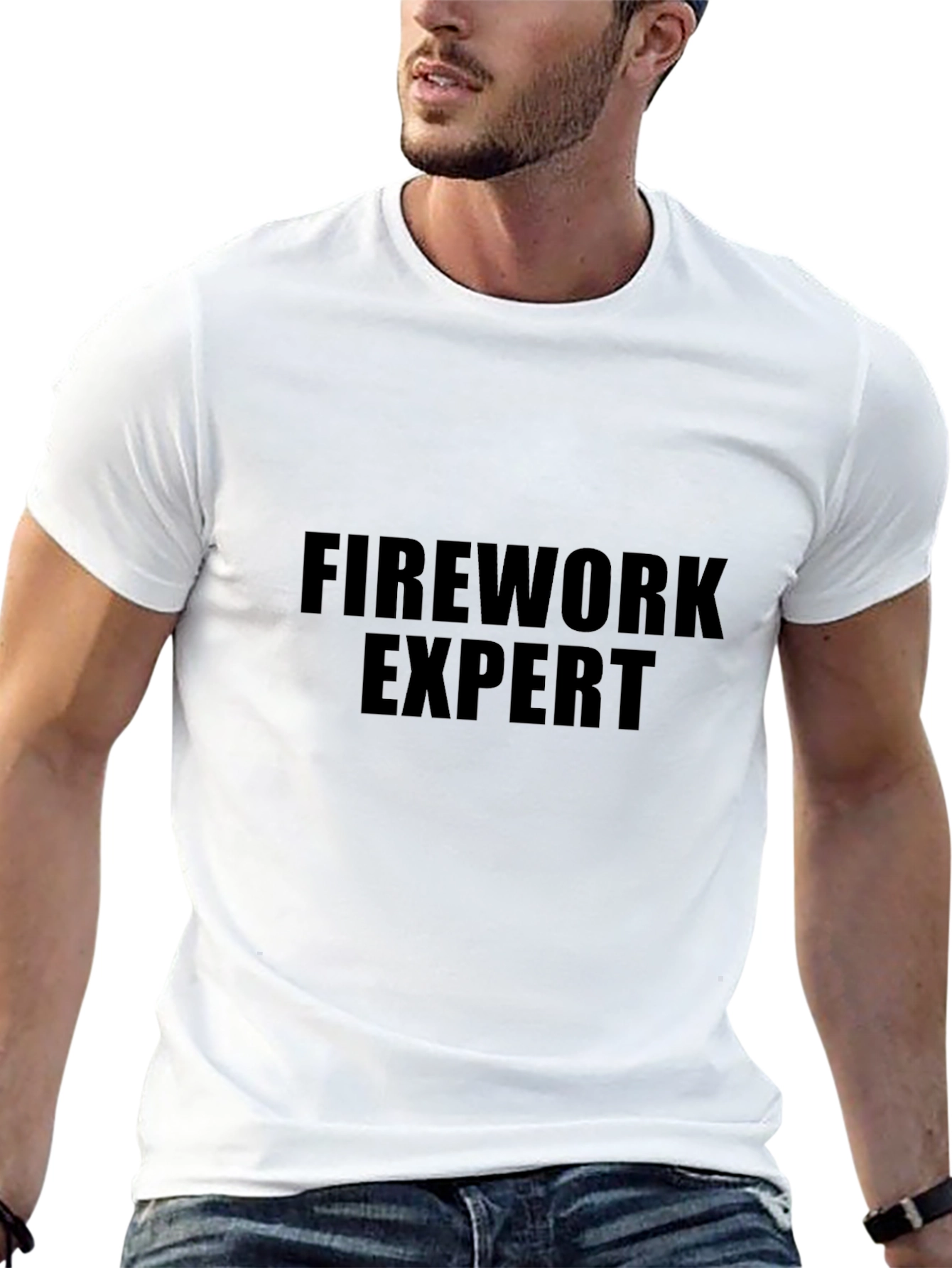 Firework Expert Tee - Bold Statement Shirt
