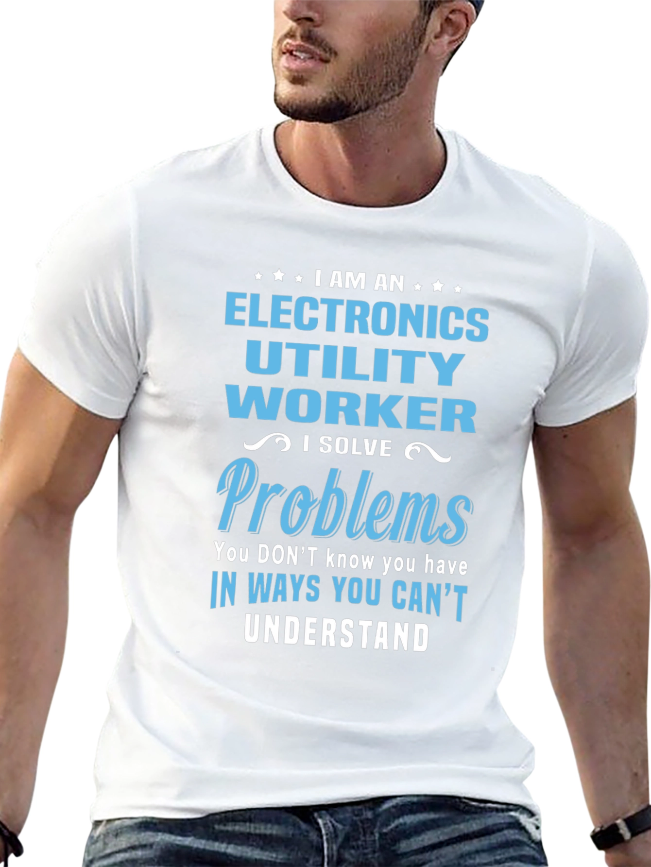 Electronics Utility Worker T-Shirt - Problem Solver
