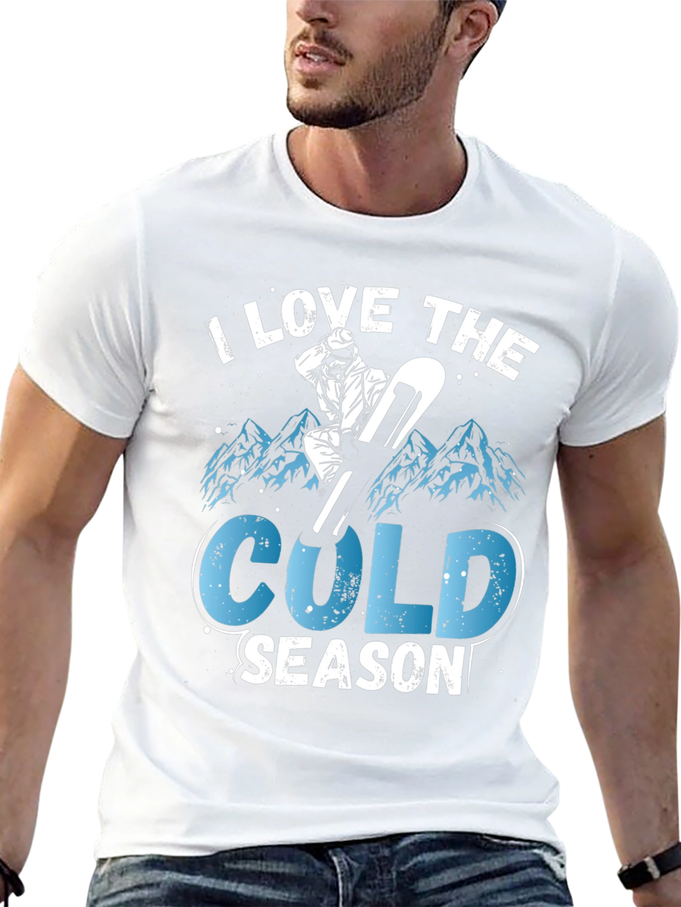 I Love The Cold Season Graphic Tee