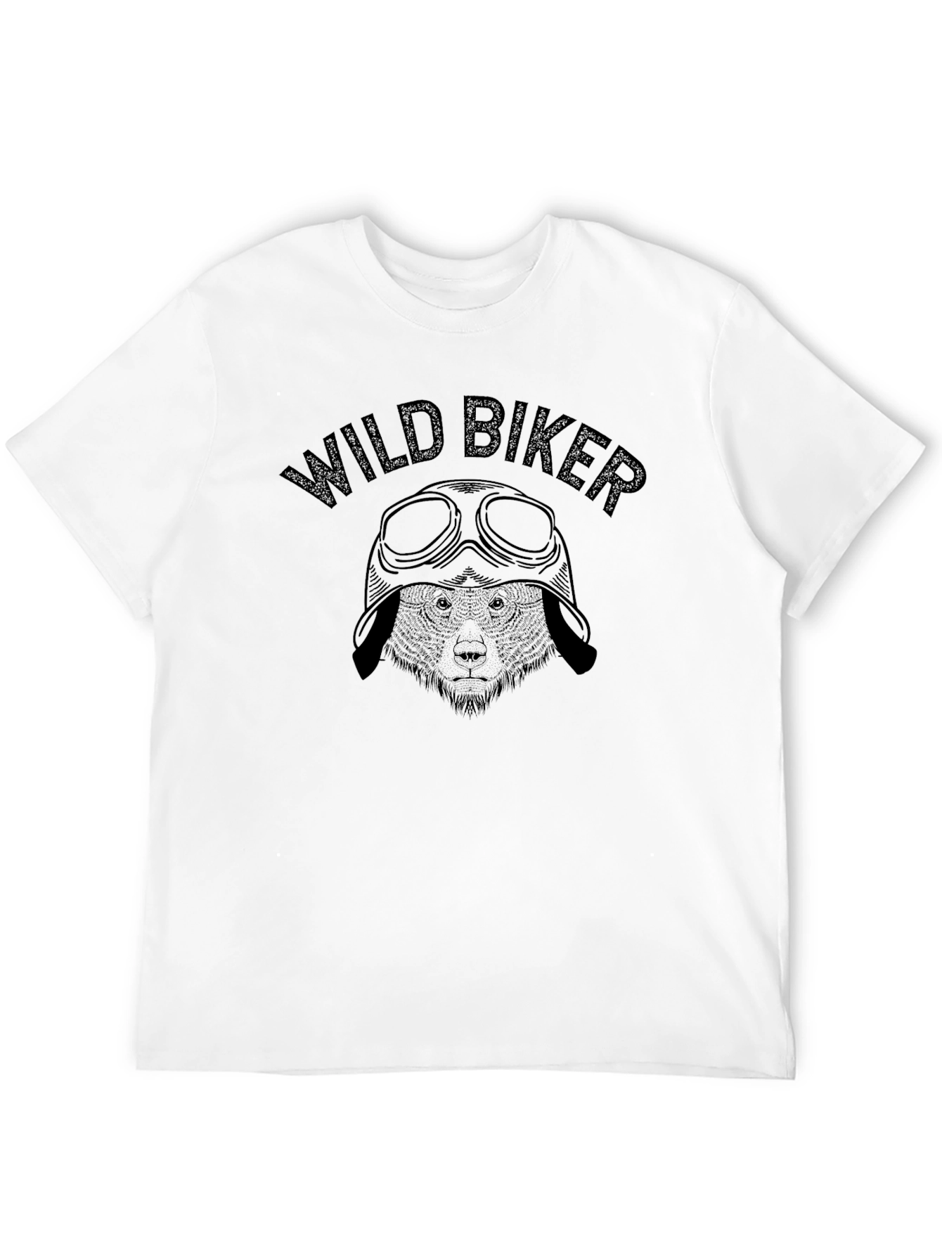 Wild Biker Graphic T-Shirt