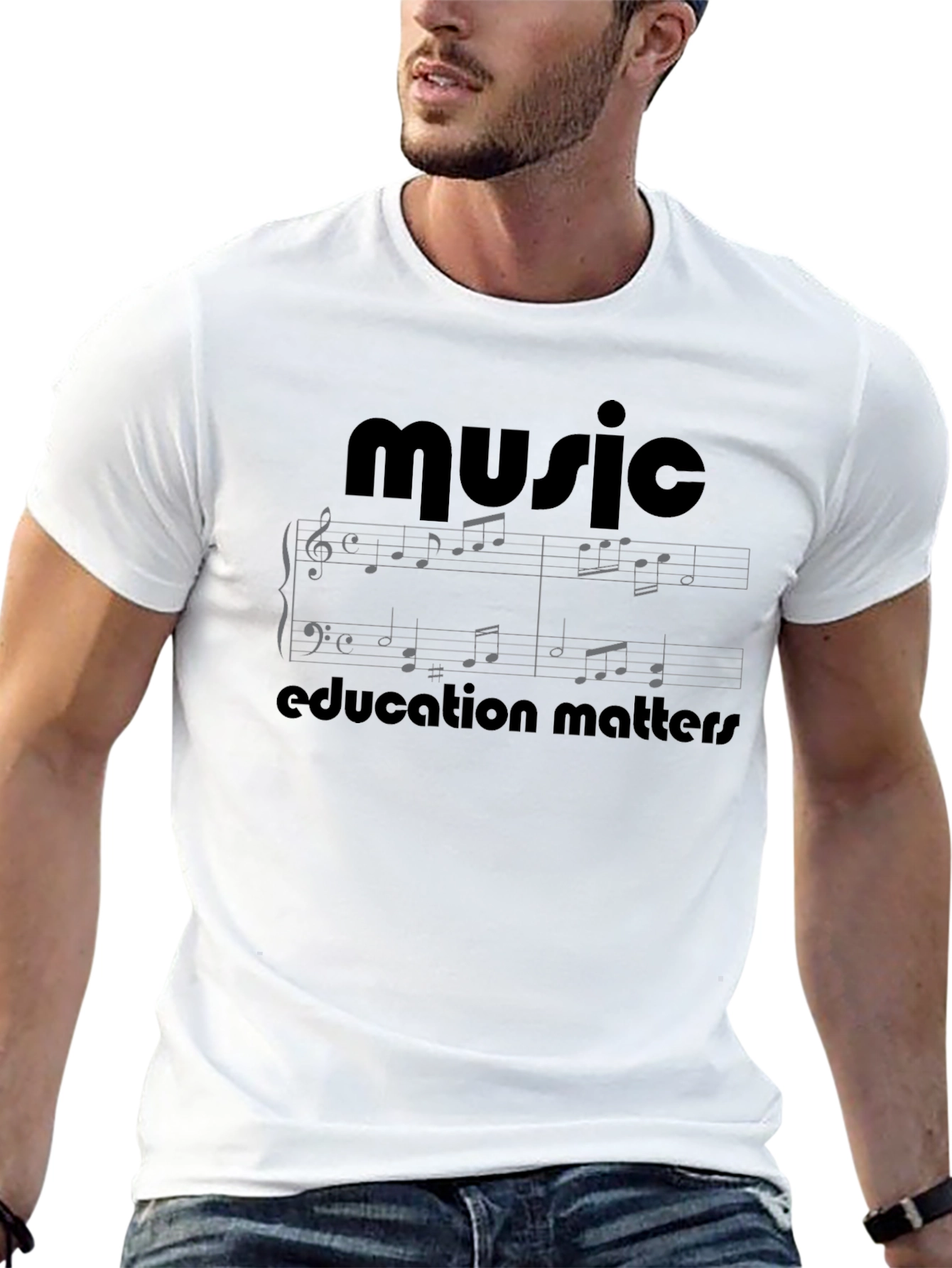 Music Education Matters Black T-Shirt