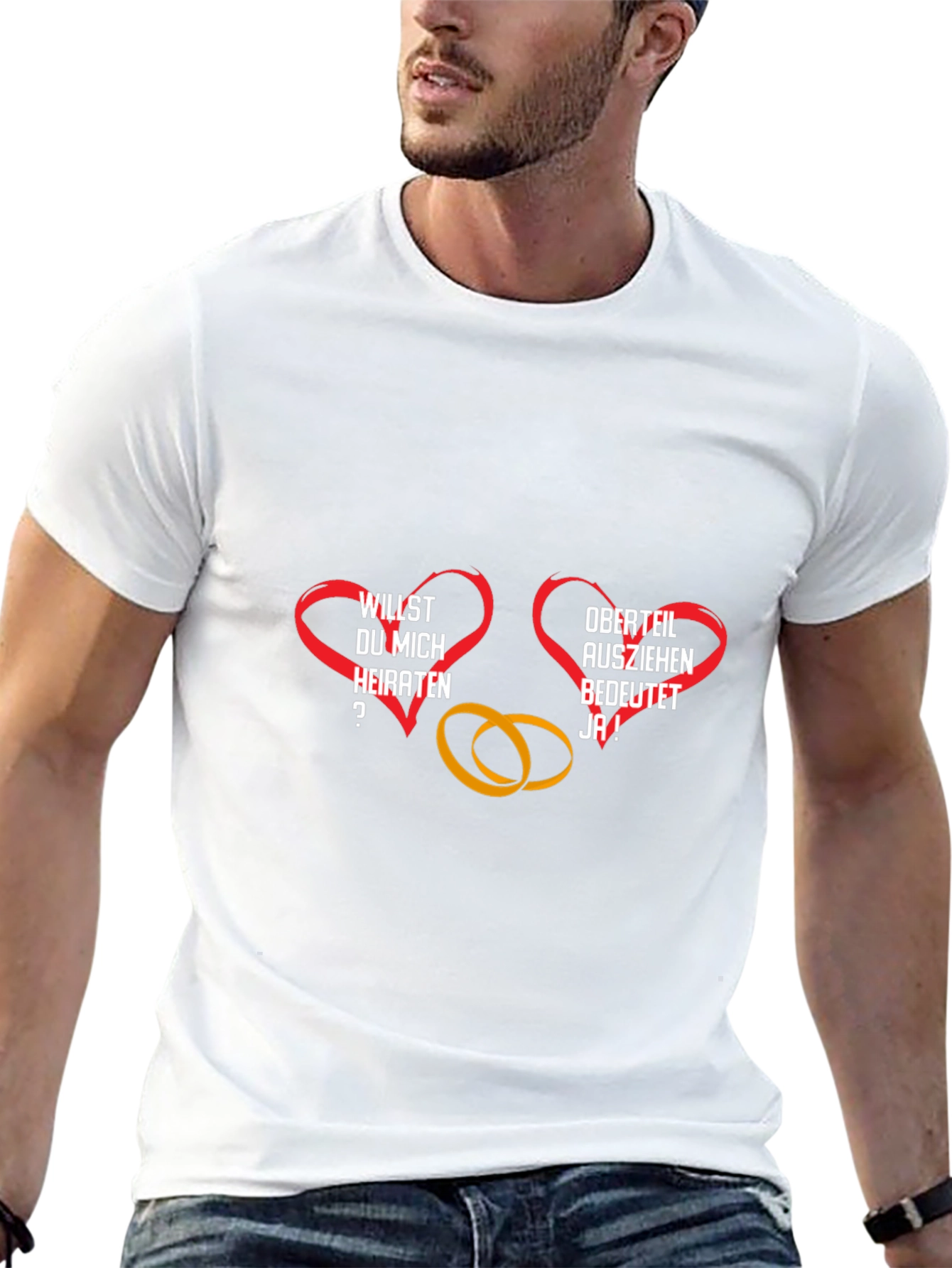 Funny Wedding Proposal T-Shirt - Will You Marry Me?