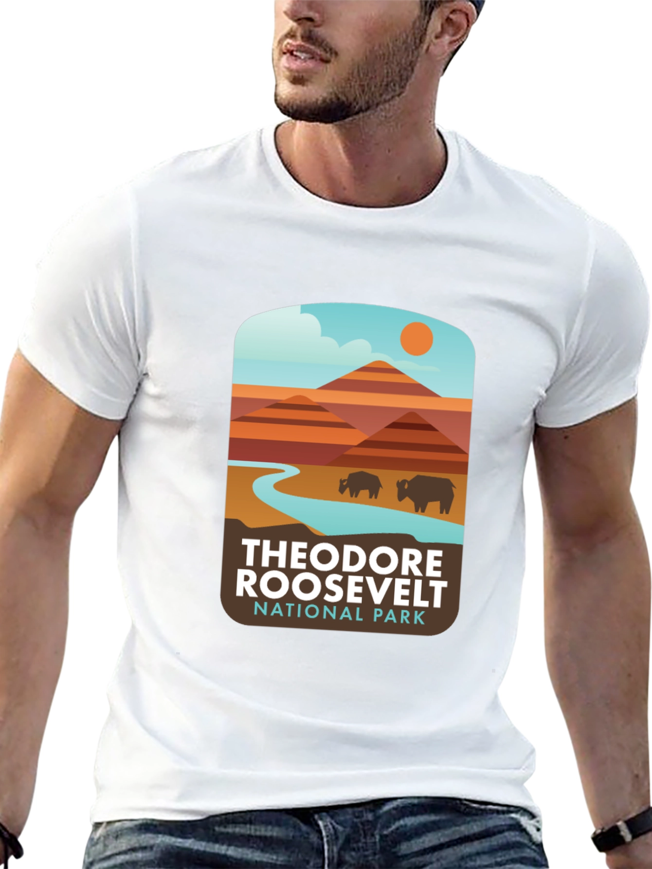 Theodore Roosevelt National Park Graphic T-Shirt