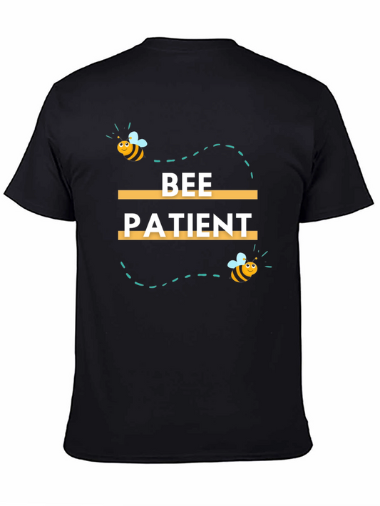 Bee Patient Graphic Print Tee