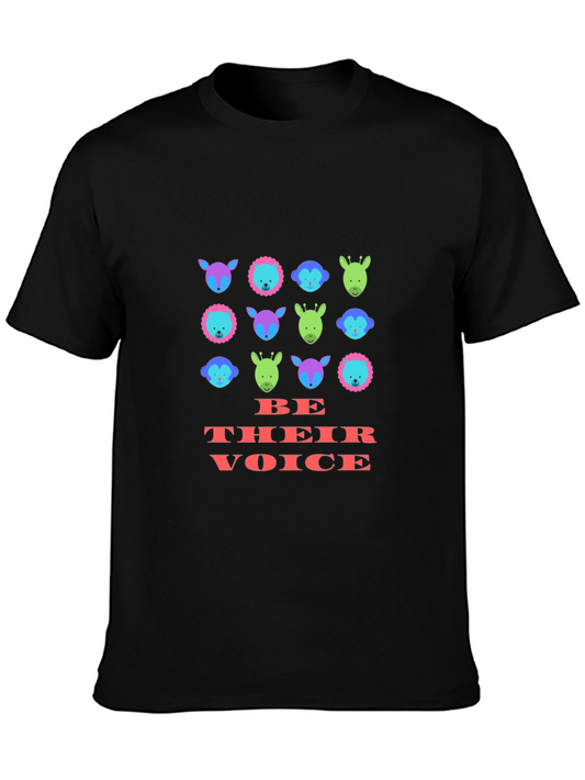Be Their Voice T-Shirt: Animal Lover Tee