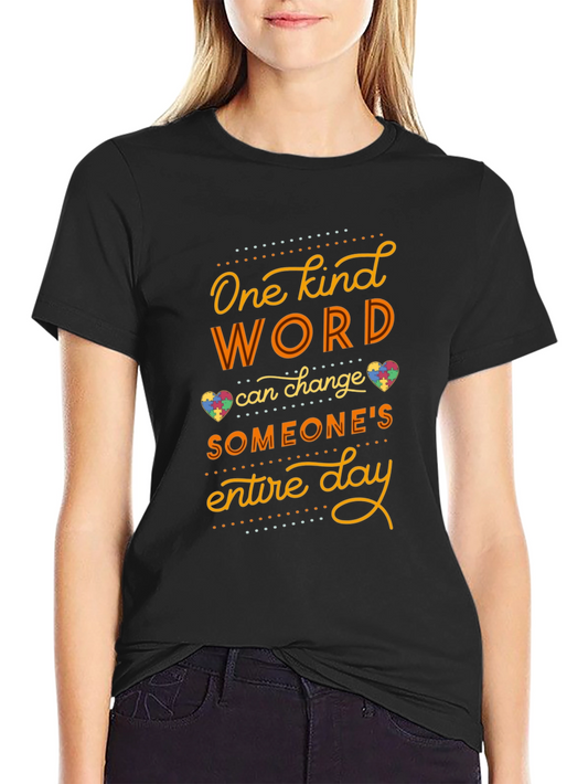 Kind Word Autism Awareness T-Shirt