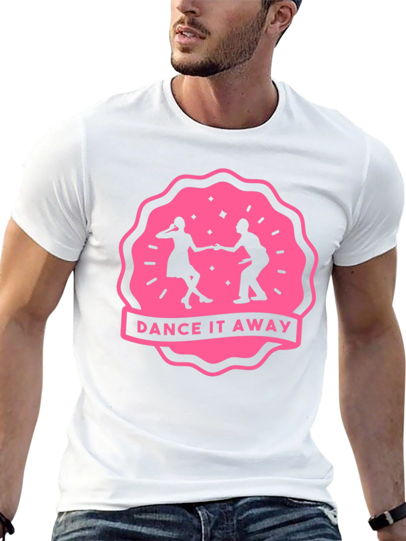 Dance It Away Graphic Tee - Retro Style