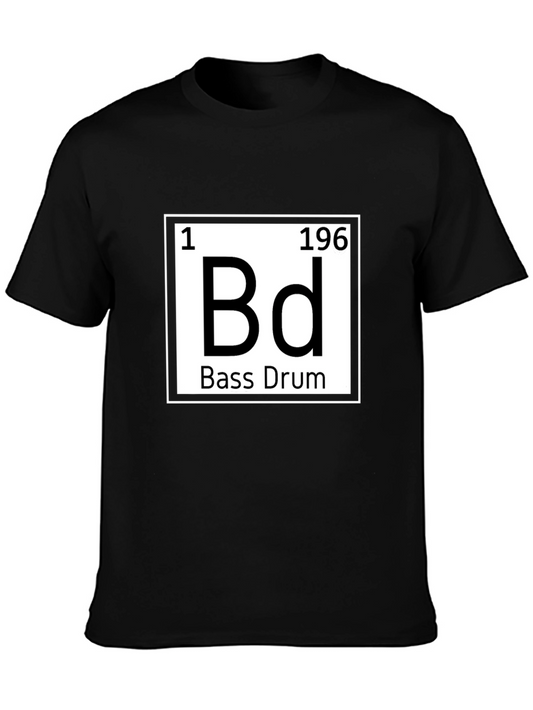 Bass Drum Element T-Shirt - Musician Graphic Tee