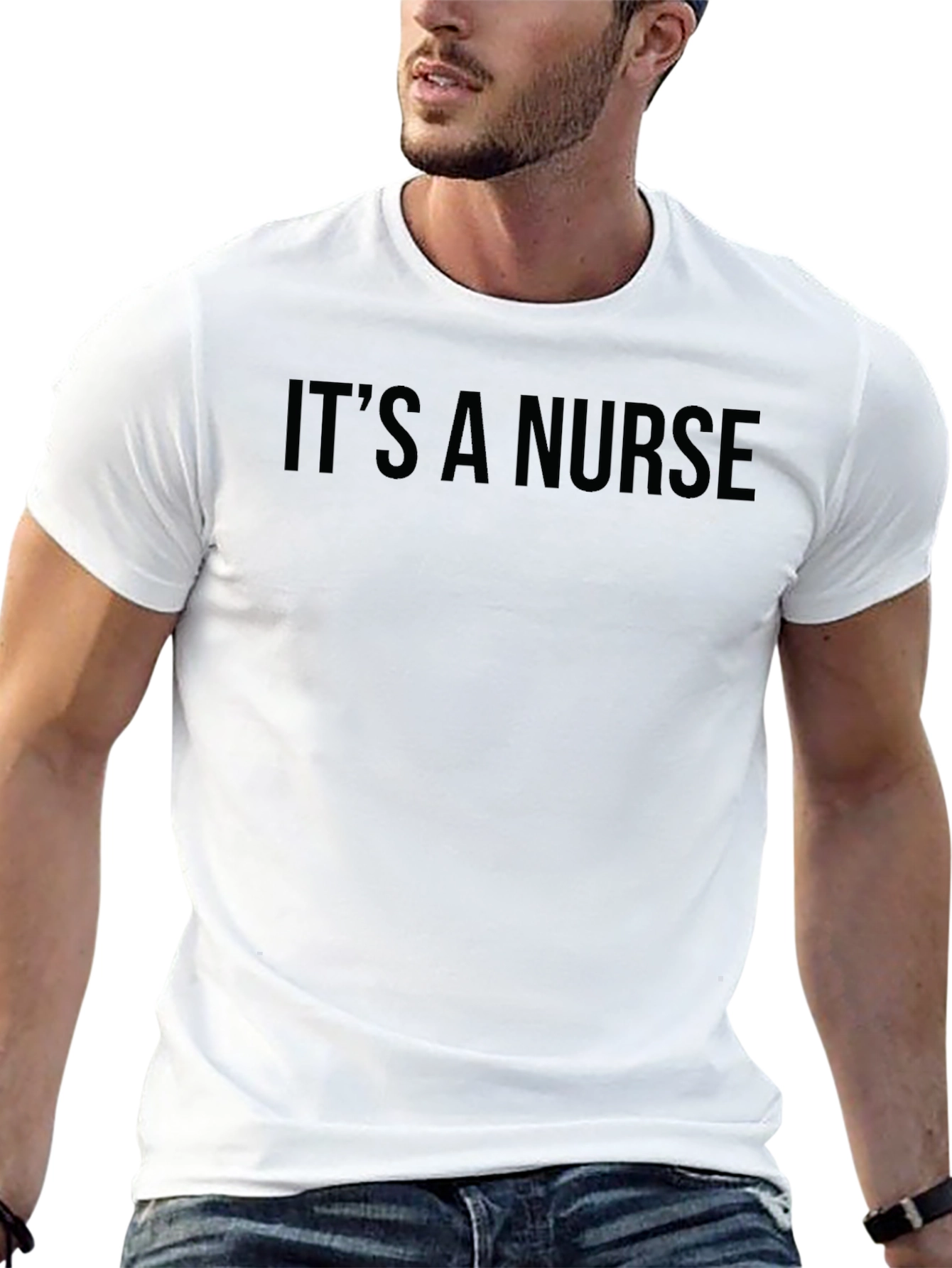 Its A Nurse - Graphic Print T-Shirt