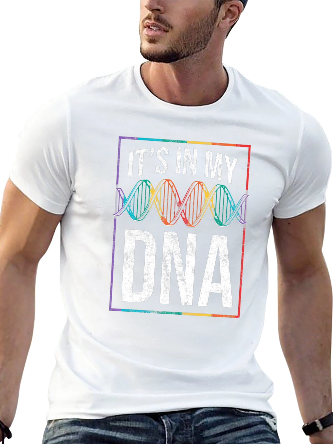 Its in My DNA Graphic Tee - Science Pride!