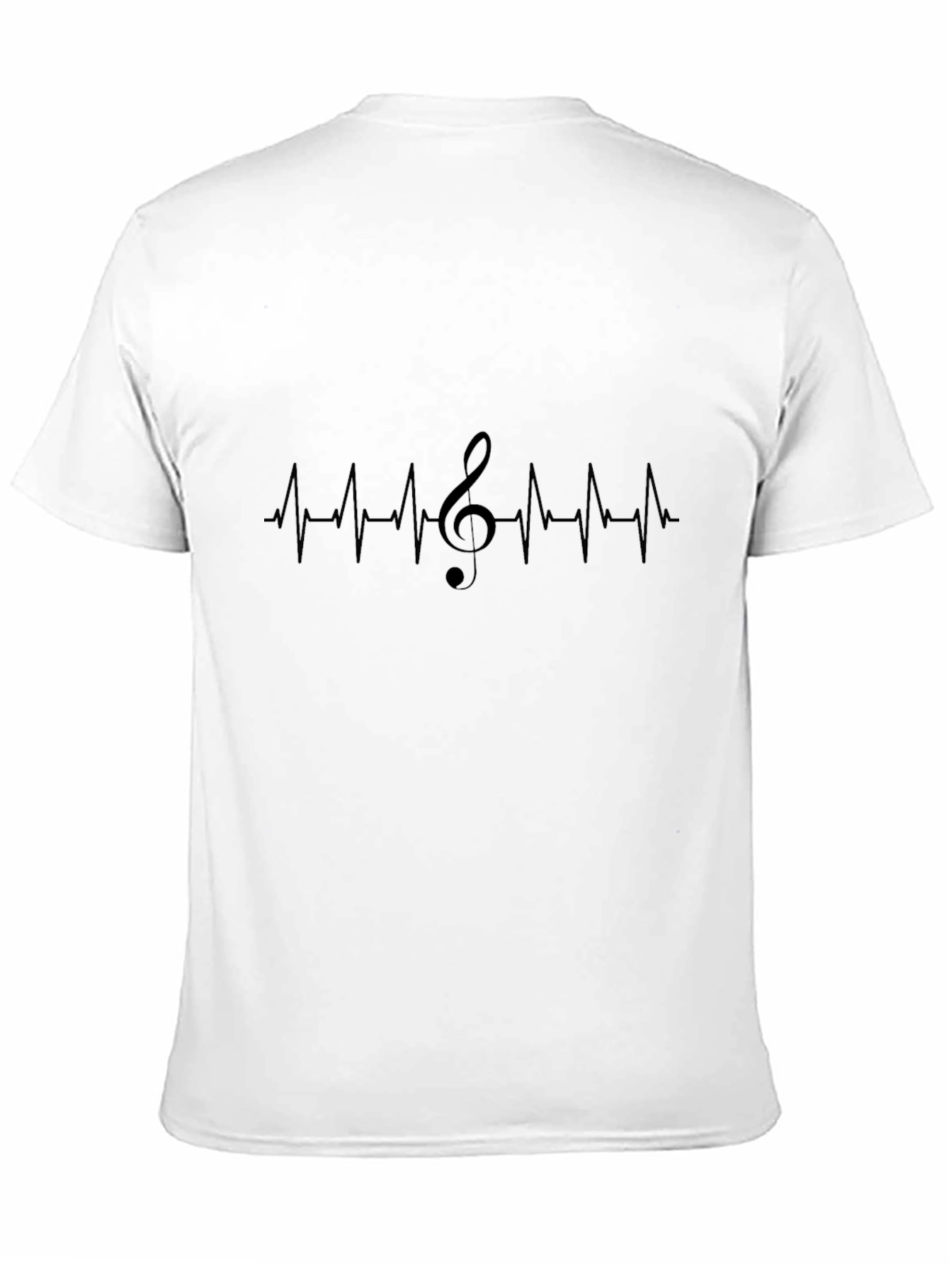 Music Heartbeat T-Shirt - Soft Cotton Tee