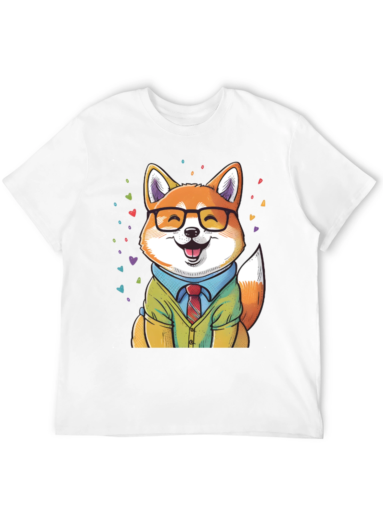 Shiba Inu Office Style T-Shirt