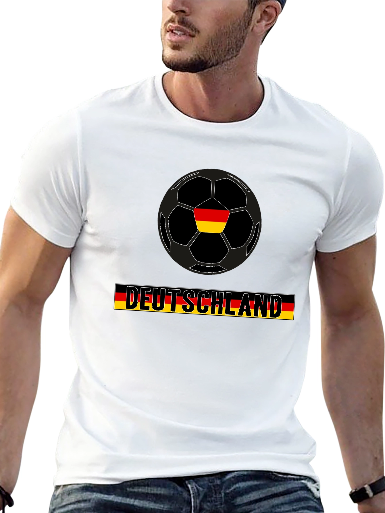 Deutschland Soccer T-Shirt - German Pride Tee