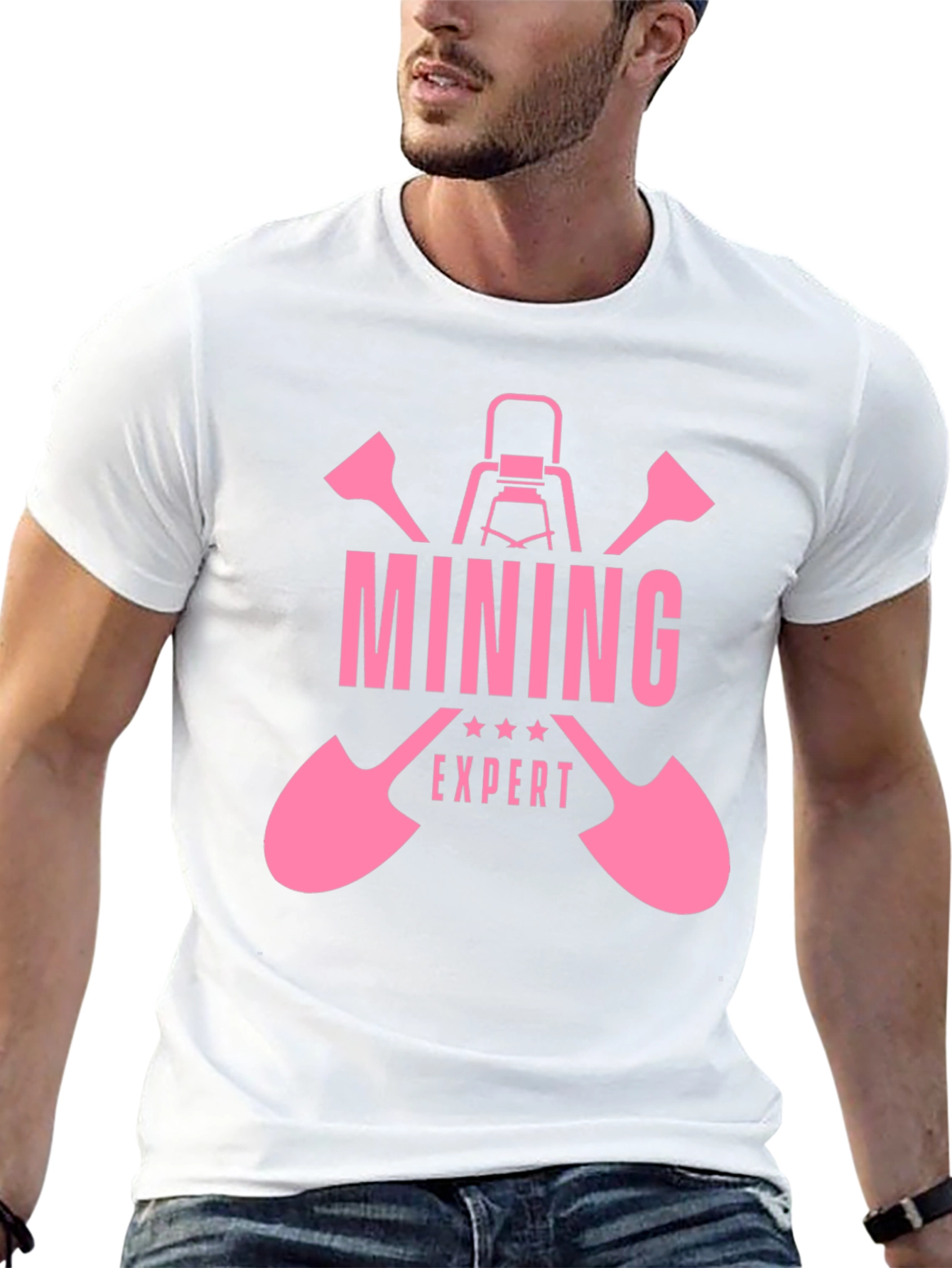 Mining Expert Graphic Tee - Black