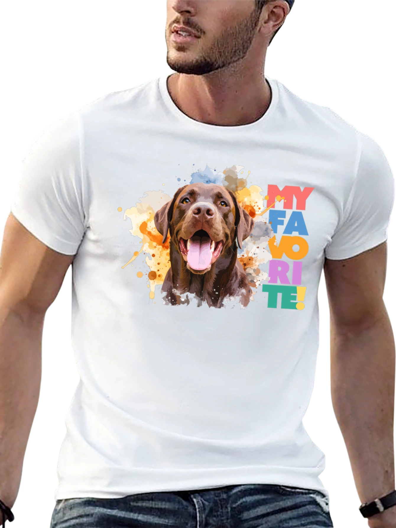 Dog Lover T-Shirt - My Favorite Labrador