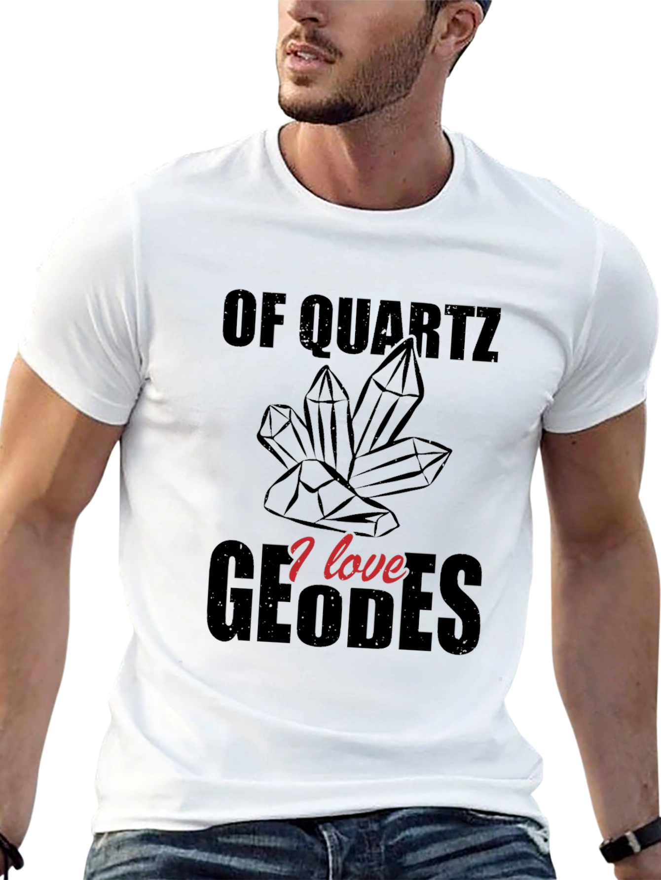 Quartz Geodes Graphic T-Shirt