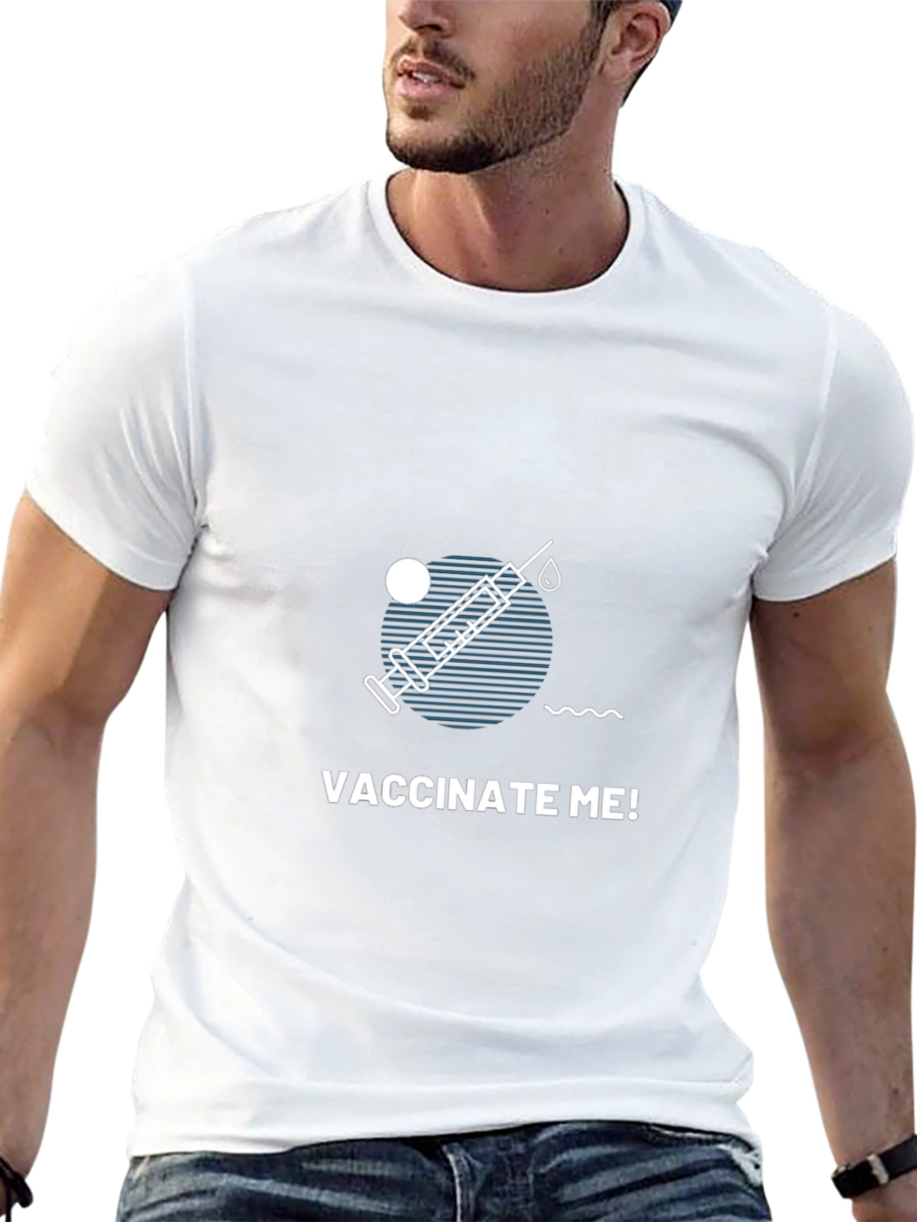Vaccinate Me! Graphic Tee - Stylish Protection