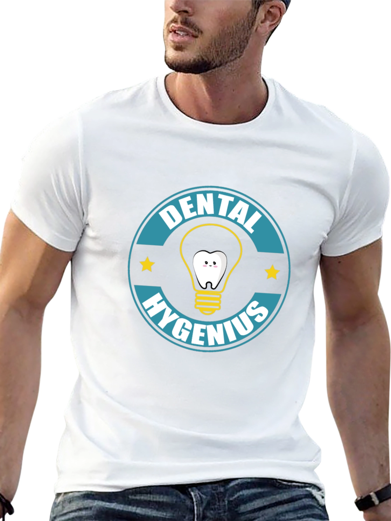 Dental Hygenius Graphic T-Shirt - Black