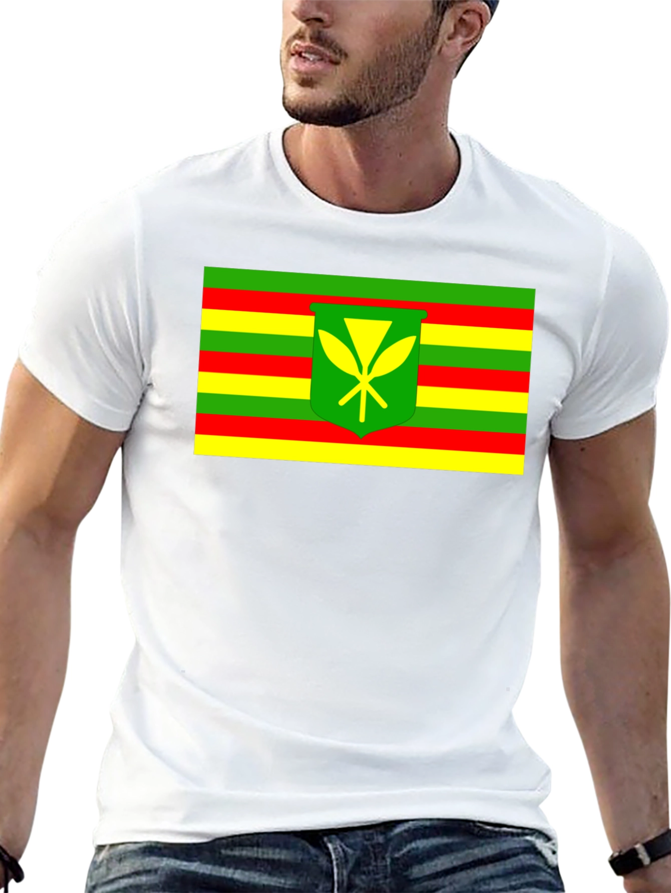 Hawaii Kanaka Maoli Flag T-Shirt