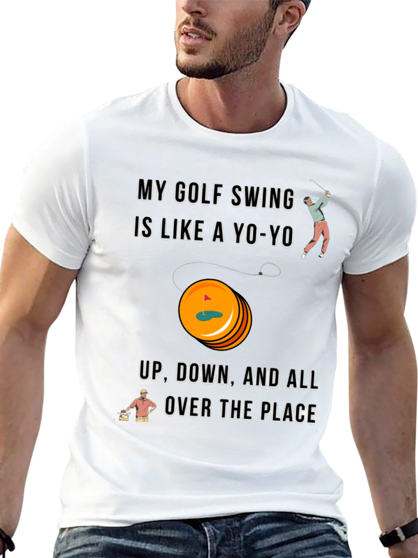 Golf Swing Yo-Yo T-Shirt
