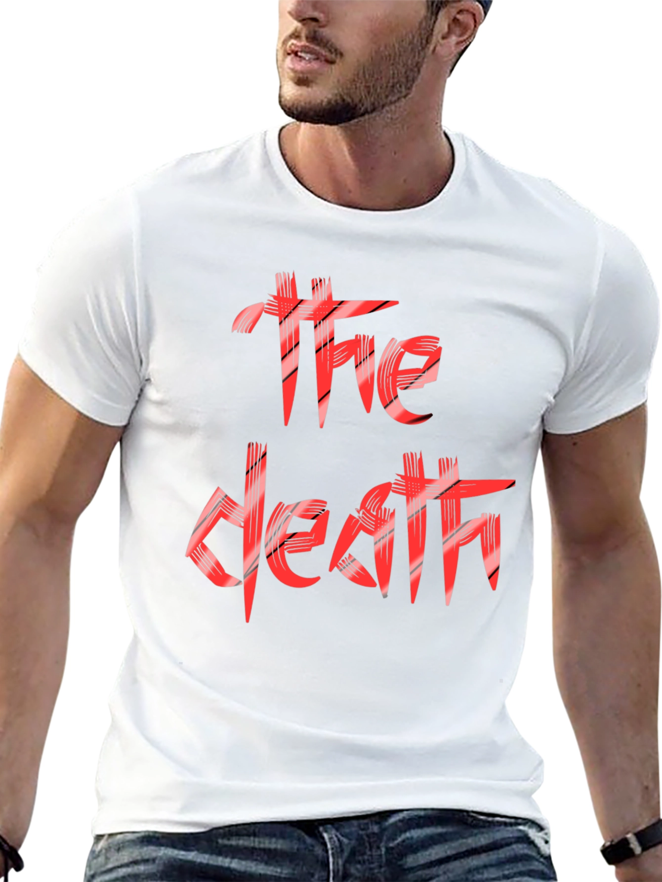 The Death Graphic Print Mens T-Shirt