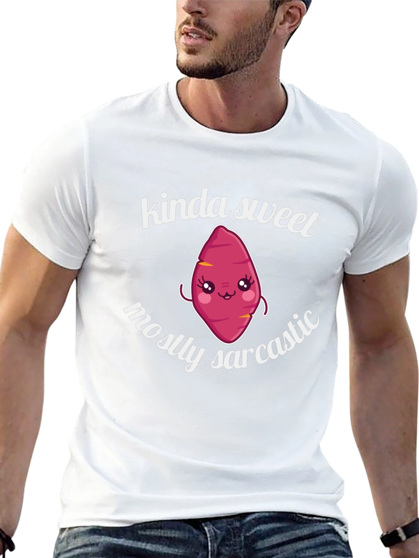 Kinda Sweet Mostly Sarcastic Cute Yam T-Shirt