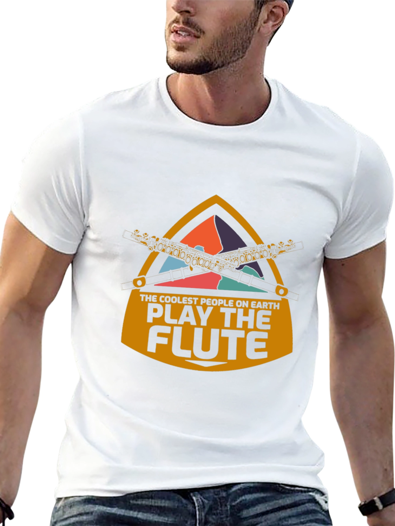 Coolest People Play the Flute T-Shirt
