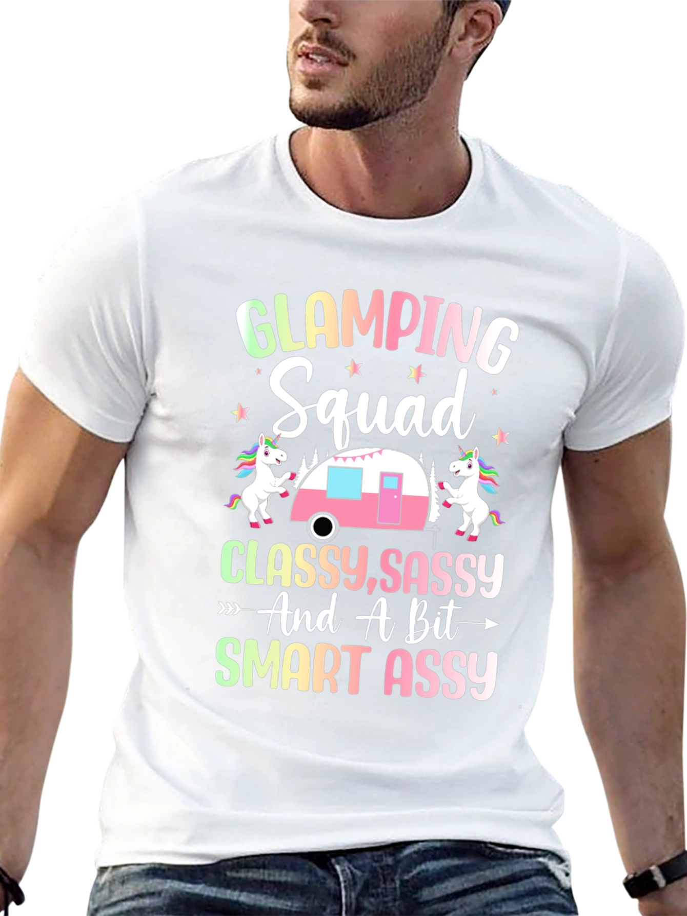 Glamping Squad Graphic T-Shirt