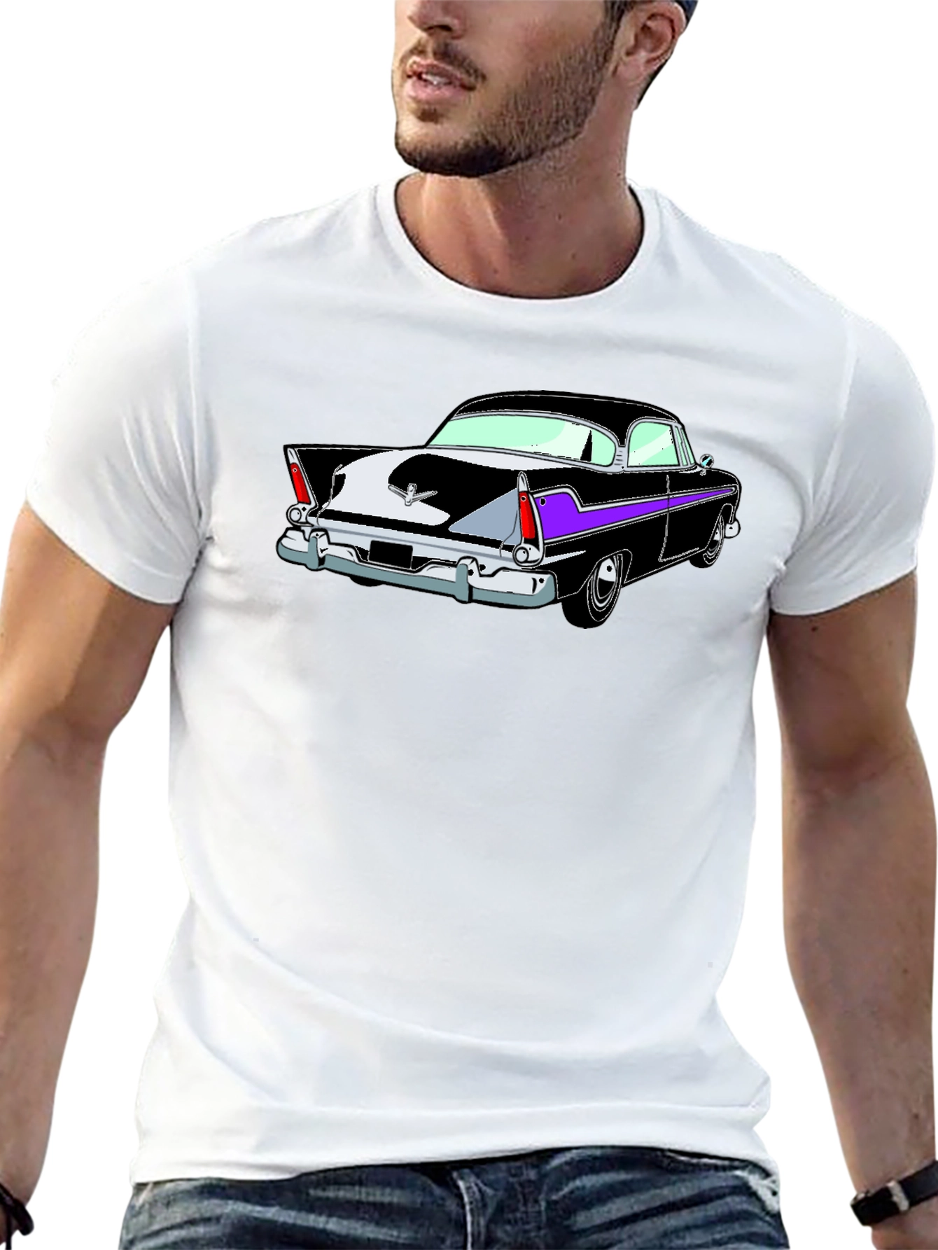 Classic Car Graphic T-Shirt